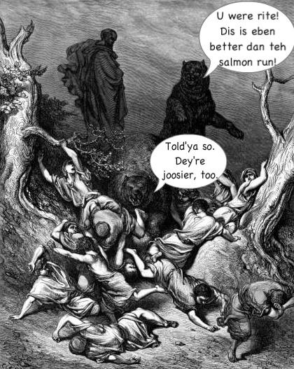 Especially the little ones - extra tender.  Mmmm.