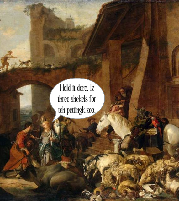 Please note that I refrained from using glittertext for the angel. ;)